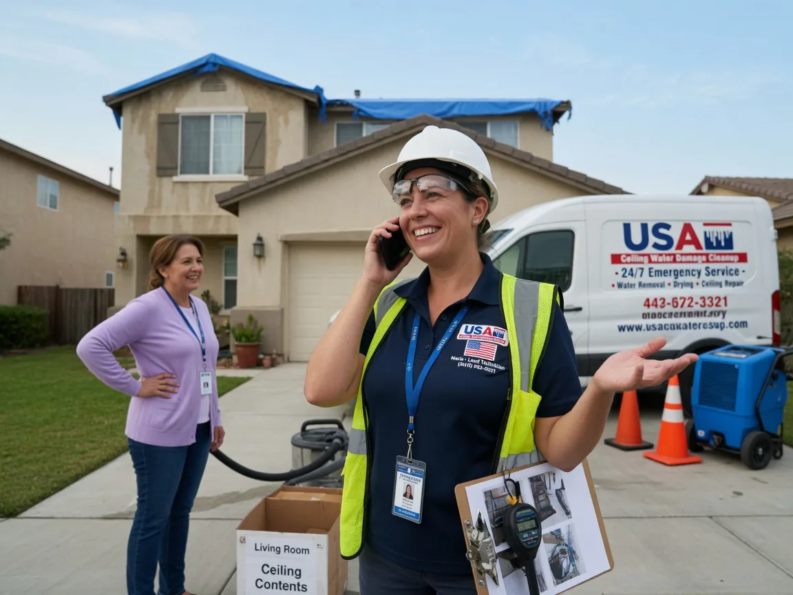 Ceiling Water Damage Restoration Leggett, CA FAQs